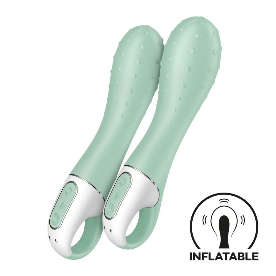 SATISFYER - AIR PUMP VIBRATOR 3 POINT G GONFLABLE